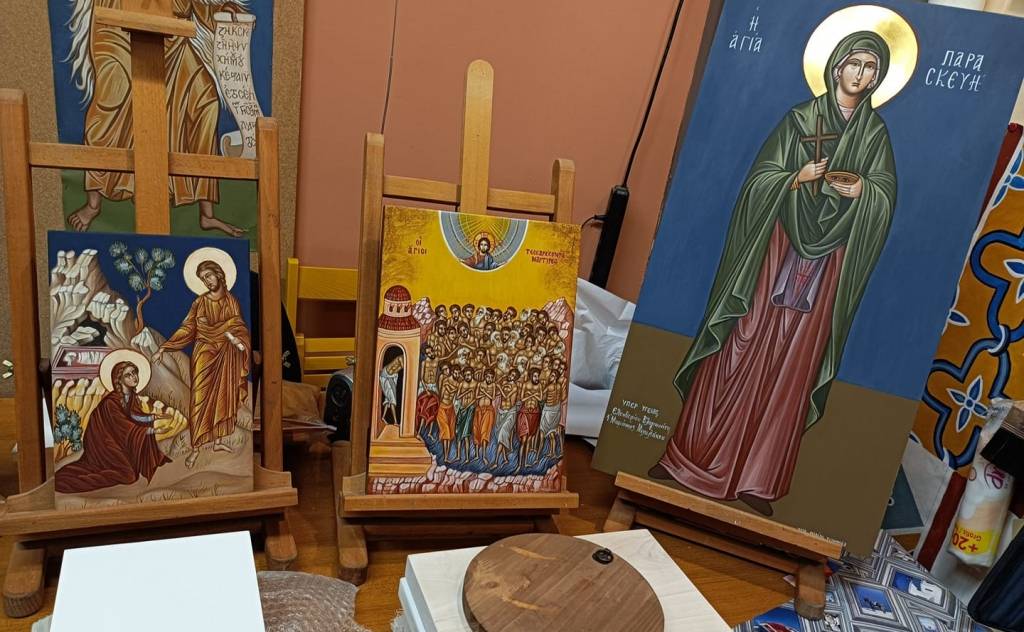 Πορφύρα - Εργαστήριο αγιογραφίας και πώληση παραδοσιακών έργων τέχνης