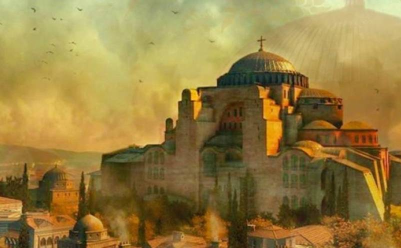 The churches of God’s Saint Sophia” in the world are presented in Sparta