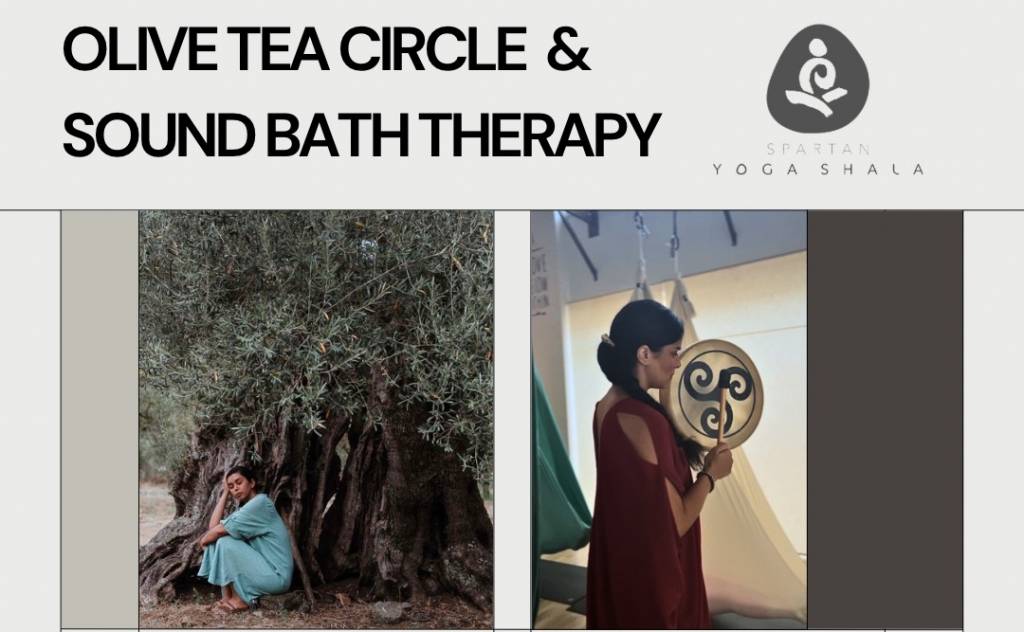 Olive Tea Circle & Soundbath Therapy with Deema & Ndia Al Huqail