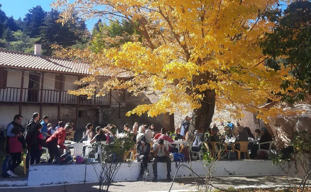 Αντάμωμα του χειμώνα στον Μπαρσινίκο (Ταϋγέτη)