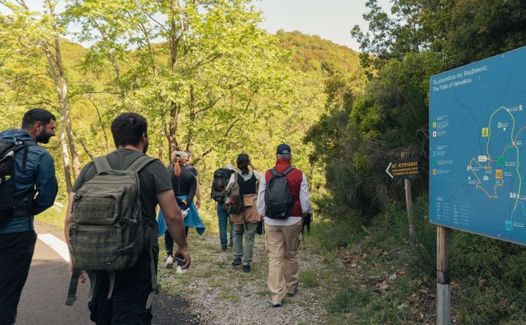 Πεζοπορία στο μονοπάτι της Αγίας Κυριακής