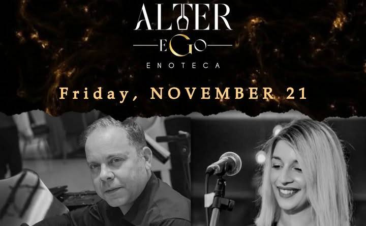 Ξεχωριστή μουσική βραδιά στο Alter Ego Enoteca
