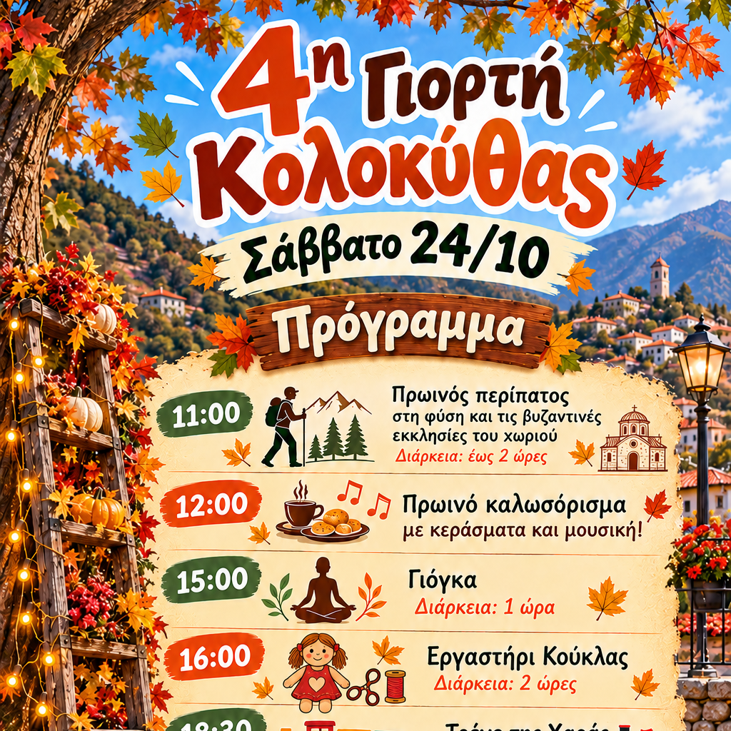 4η Γιορτή Κολοκύθας